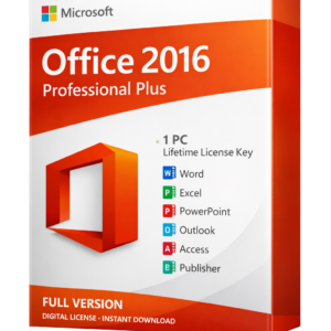 Office 2016 Professional Plus - 1 PC - Lifetime License Key