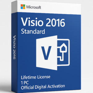 Visio 2016 Standard – Lifetime License Key