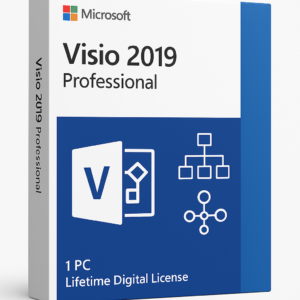 Visio 2019 Professional – Lifetime License Key for 1 PC