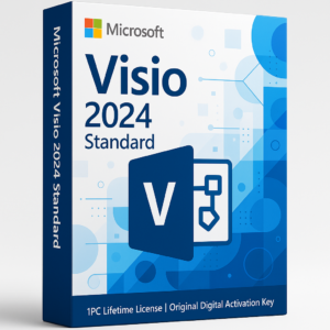 Visio 2024 Standard – Lifetime License Key for 1 PC