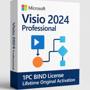 Visio 2024 Professional – Lifetime License Key for 1 PC