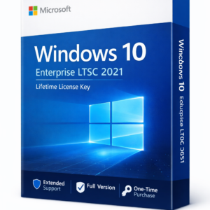 Windows 10 Enterprise LTSC 2021 - Lifetime License Key