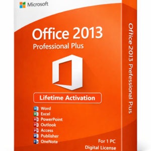 Office 2013 Professional Plus - License Key - Lifetime Activation