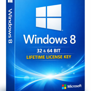 Windows 8 – Lifetime License Key (32/64-bit)