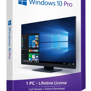 Windows 10 Pro - 1 PC - Lifetime License