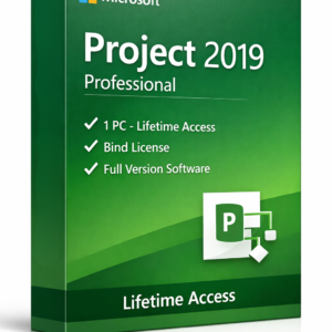Project 2019 Professional – Lifetime License Key for 1 PC